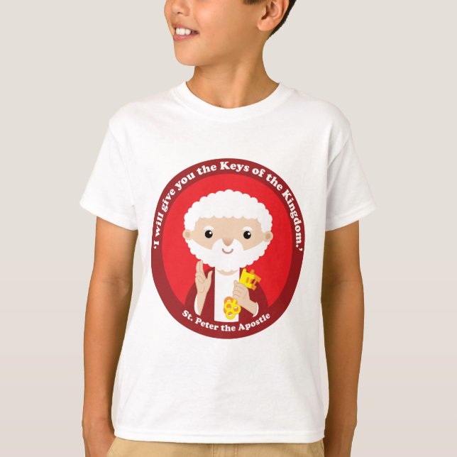 St Peter aposteln T Shirt (Framsida)
