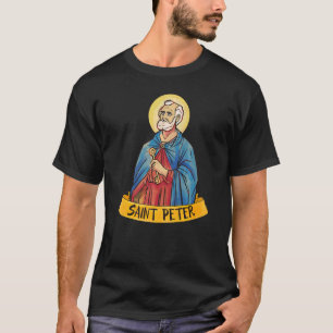 St Peter Apostle Nycklar till den katolska konunga T Shirt