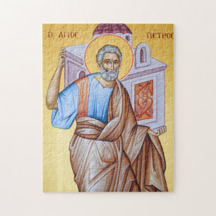 St. Peter Apostle Orthodox Christian Icon Pussel