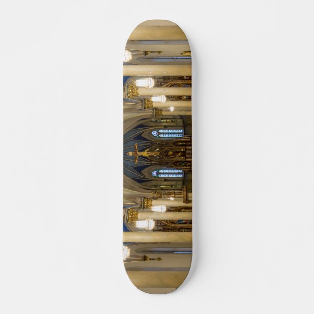 St Peter Catholik Church JC Old School Skateboard Bräda 18 Cm (Framsida)
