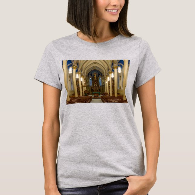 St Peter Catholik Church JC T-Shirt (Framsida)
