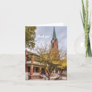 St Peter Catholik Church Tack You Card Kort