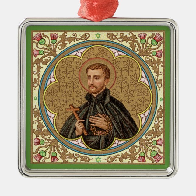 St. Peter Claver (BK 058) Julgransprydnad Metall (Framsidan)