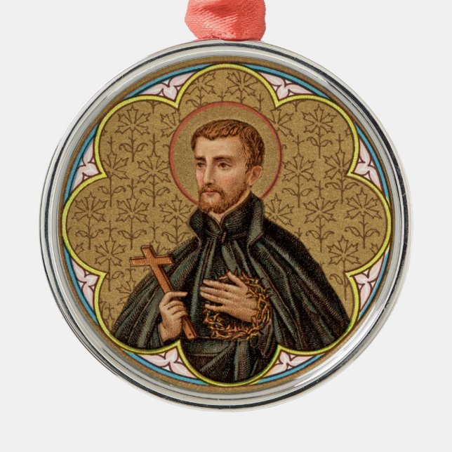 St. Peter Claver (BK 058) Julgransprydnad Metall (Framsidan)