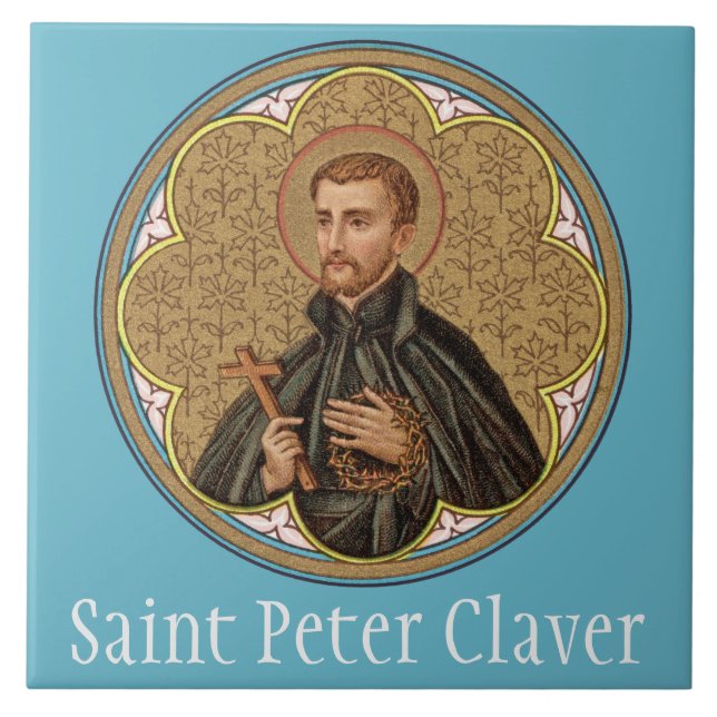 St. Peter Claver (BK 058) Kakelplatta (Framsidan)