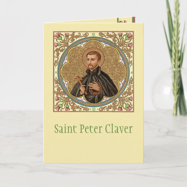 St. Peter Claver (BK 058) Kort (Framsida)