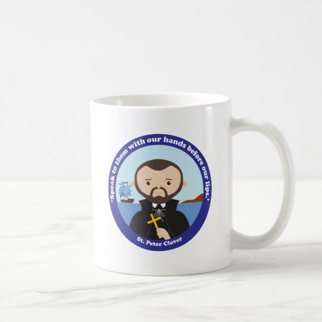 St. Peter Claver Kaffemugg (Höger)