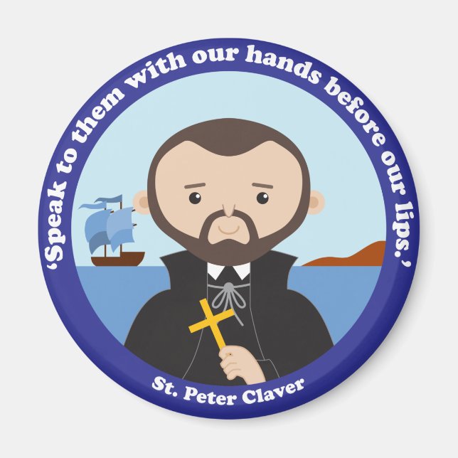 St. Peter Claver Magnet (Framsidan)