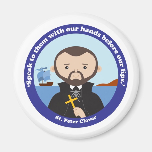 St. Peter Claver Magnet (Framsidan)