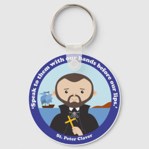 St. Peter Claver Nyckelring