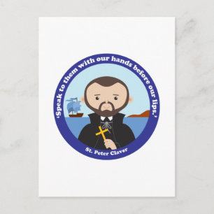 St. Peter Claver Vykort