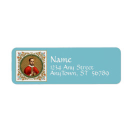 St. Peter Faber (BK 051) Returadress Etikett