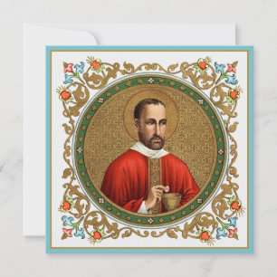 St. Peter Faber (BK 051) Square Hälsning/Note Card
