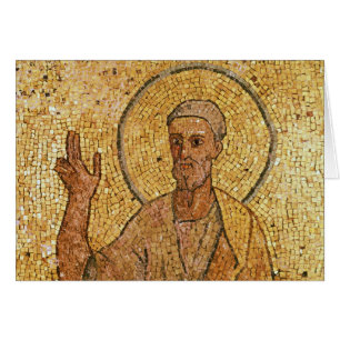 St Peter från crypten av St Peter, ANNONS c.700 Hälsningskort