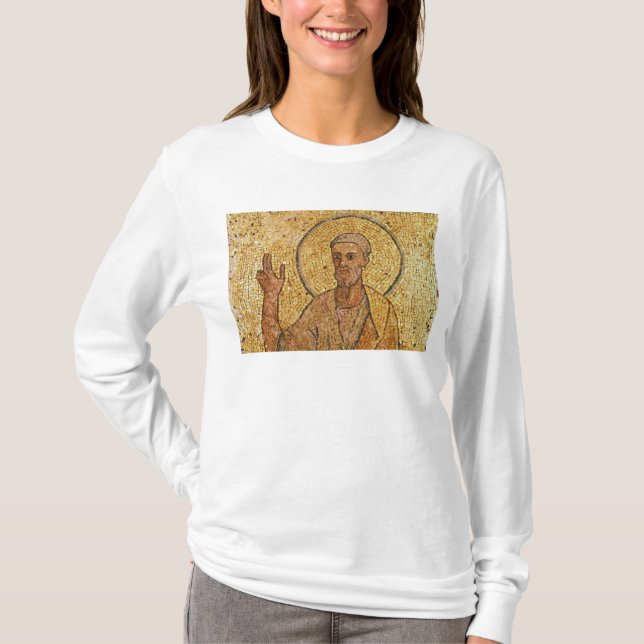 St Peter från crypten av St Peter, ANNONS c.700 Tee Shirt (Framsida)