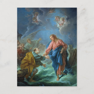 St. Peter Inbjuden till Walk på Vatten, 1766 Vykort