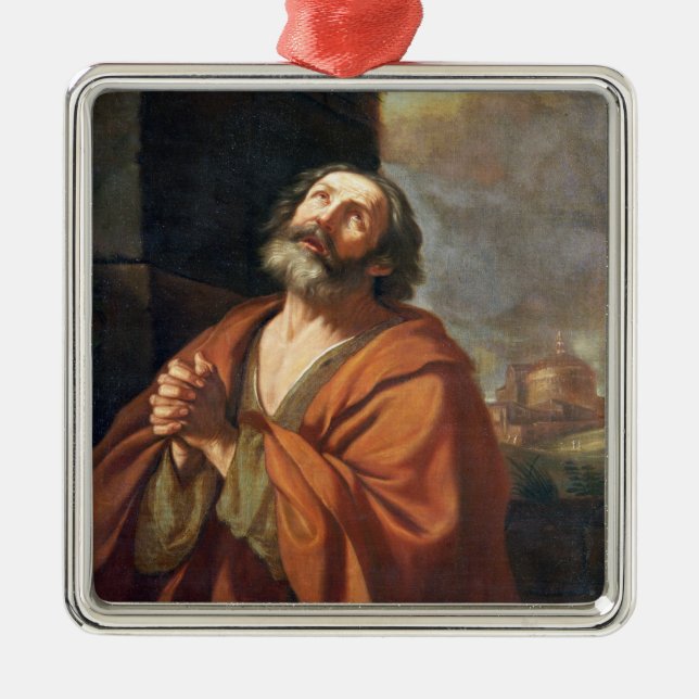 St Peter Julgransprydnad Metall (Framsidan)