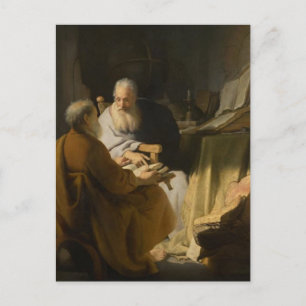 St. Peter och St. Paul av Rembrandt Postcard Vykort
