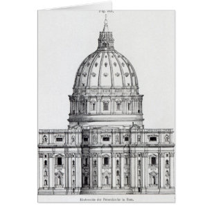 St Peter Rome Hälsningskort