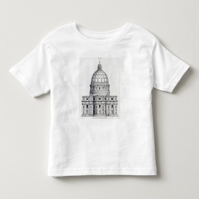 St Peter Rome Tee Shirt (Framsida)