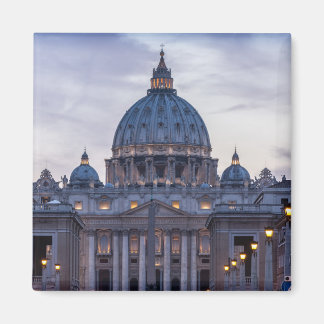 St Peter Square Rom, Italien, Vatikanstadskyrkan Magnet