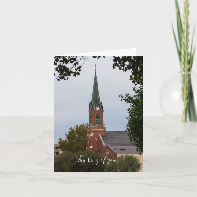 St Peter Steeple tänker på ditt kort (Framsida)