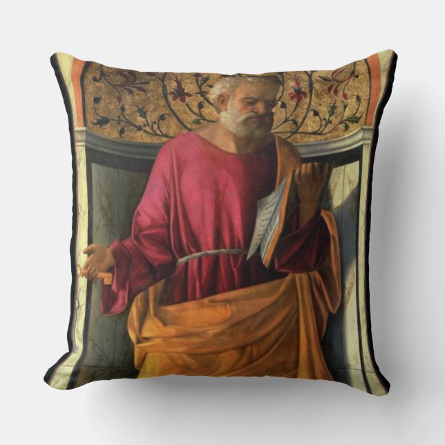 St Peter (tempera på kanfas) Kudde (Framsida)
