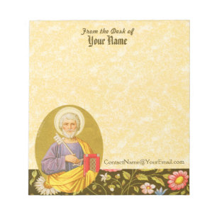 St. Peter the Apostle (PM 07) 5,5"x6" Anteckningsblock