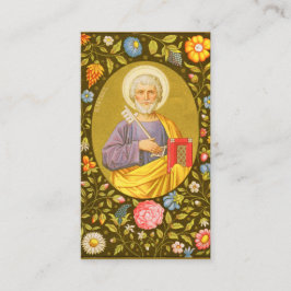 St. Peter the Apostle (PM 07) Fullt Bleed Visitkort