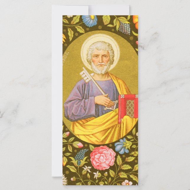 St. Peter the Apostle (PM 07) Greeting Card (Framsida)