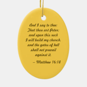 St. Peter the Apostle (PM 07) Julgransprydnad Keramik