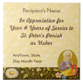 St. Peter the Apostle (PM 07) Kakelplatta