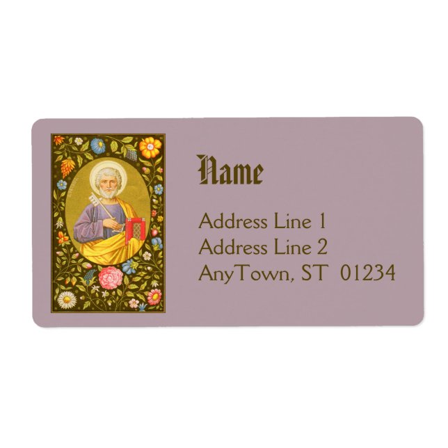 St. Peter the Apostle (PM 07) NB Frakt Label 1c Fraktsedel (Framsidan)