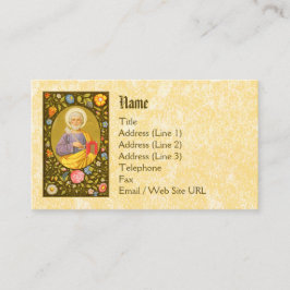 St. Peter the Apostle (PM 07) Standard Visitkort
