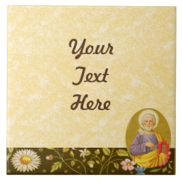 St. Peter the Apostle (PM 07a) DIY Design Kakelplatta