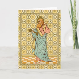 St. Peter the Apostle (RLS 14) Blank Greeting Card Kort