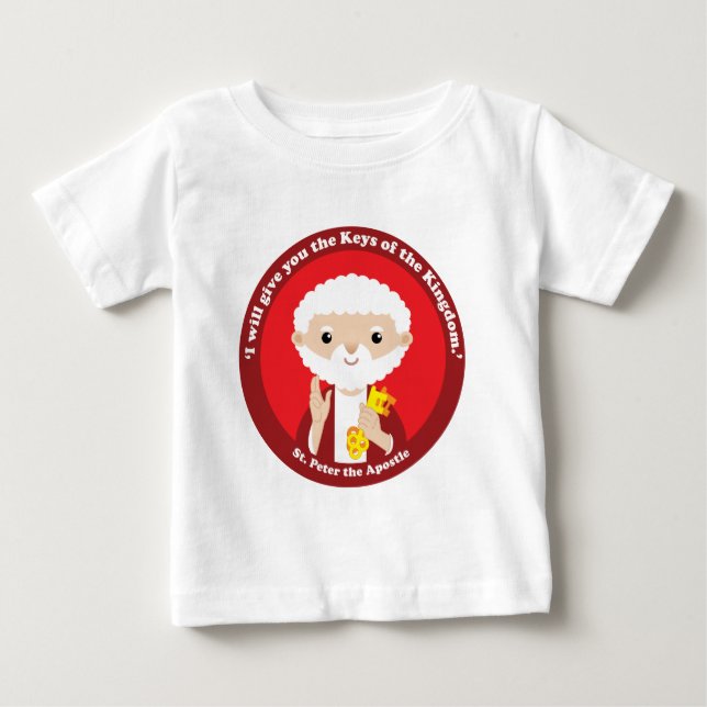 St. Peter the Apostle T Shirt (Framsida)