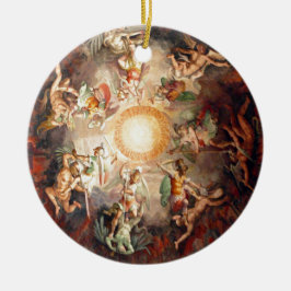 St Peters Bacillica Rom Italien Julgransprydnad Keramik