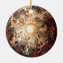 St Peters Bacillica Rom Italien Julgransprydnad Keramik