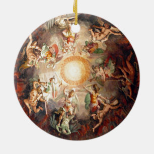 St Peters Bacillica Rom Italien Julgransprydnad Keramik