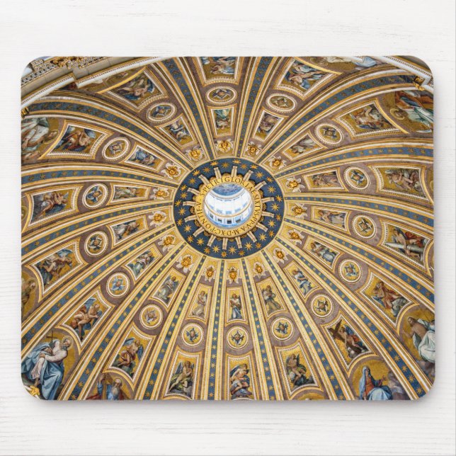 St. Peter's Basilica Dome - Vatican, Rom, Italien Musmatta (Framsidan)