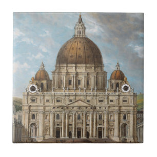 St Peter's Basilica i Vatikanstaten Kakelplatta