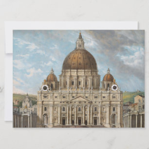 St Peter's Basilica i Vatikanstaten Kort