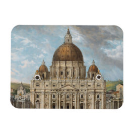St Peter's Basilica i Vatikanstaten Magnet