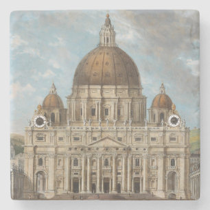 St Peter's Basilica i Vatikanstaten Stenunderlägg