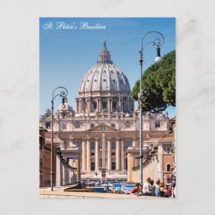 St. Peter's Basilica - Vatican Vykort