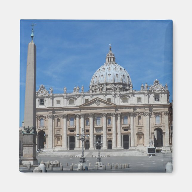 St Peter's Basilica-Vatikanstaten Magnet (Framsidan)
