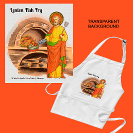 St. Peter's Lenten Fish Fry Apron Förkläde