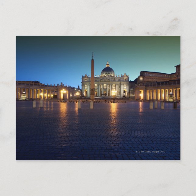 St Peters Square, Rom, Italien Vykort (Framsida)