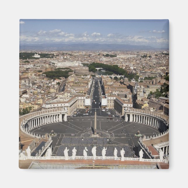 St Peters Square, Rom Magnet (Framsidan)